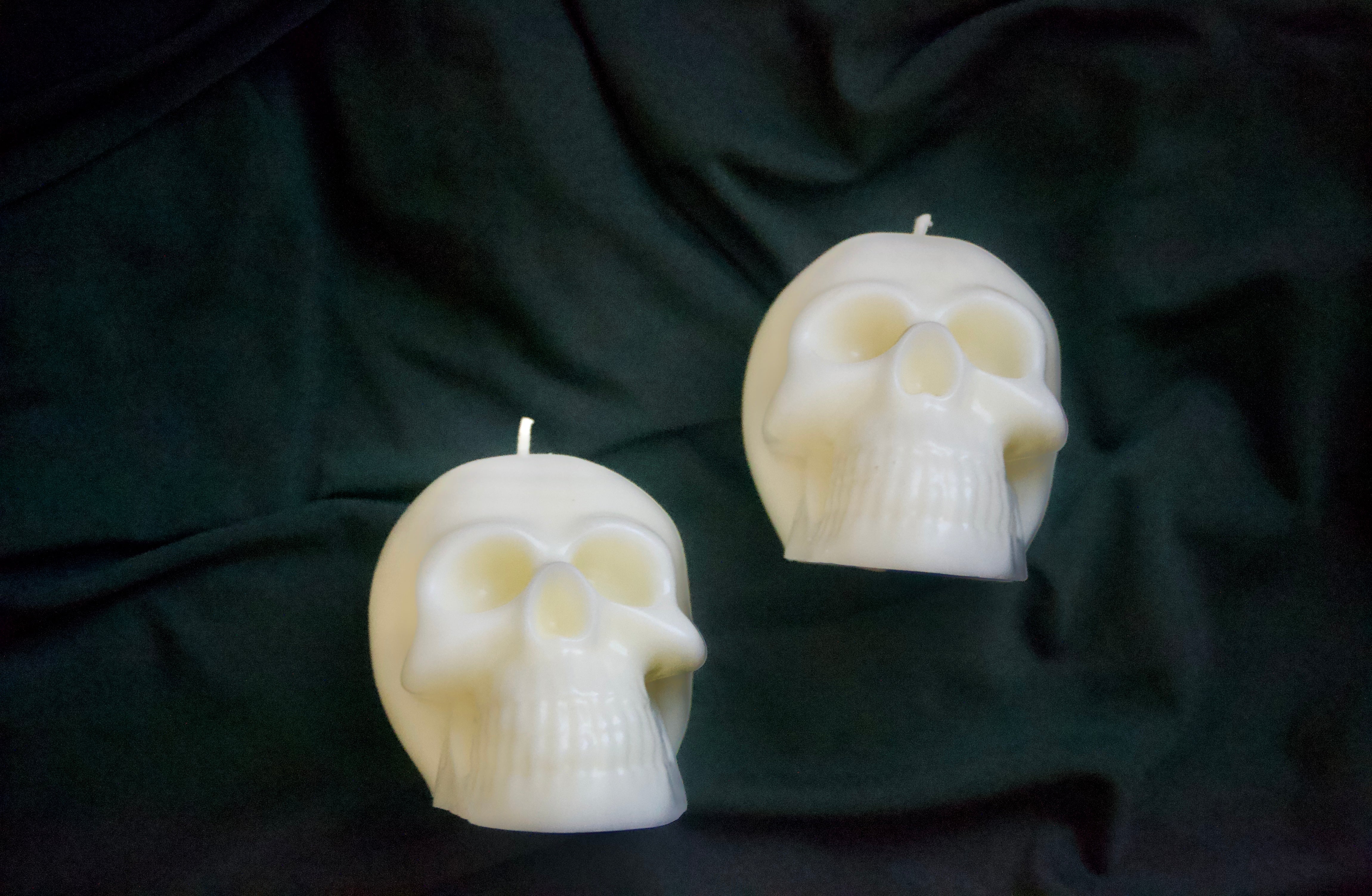 Skull Candle Scented